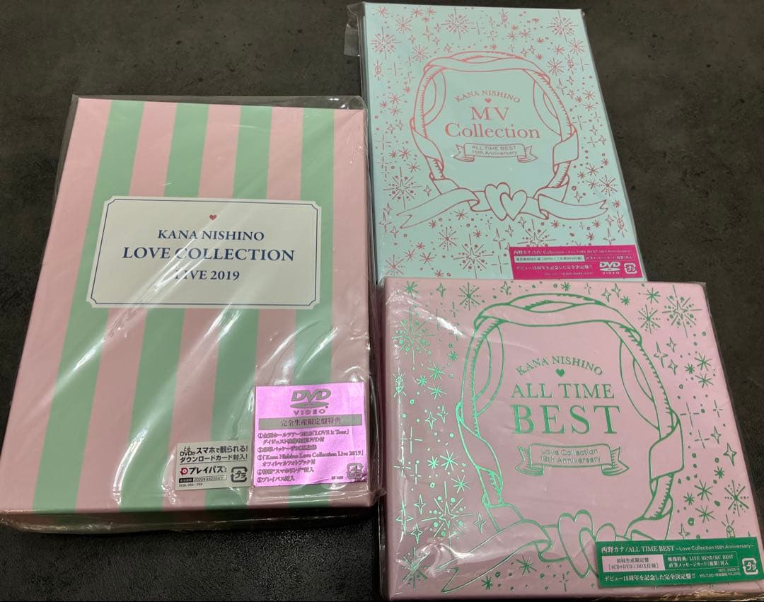 西野カナ　DVD ３つセット