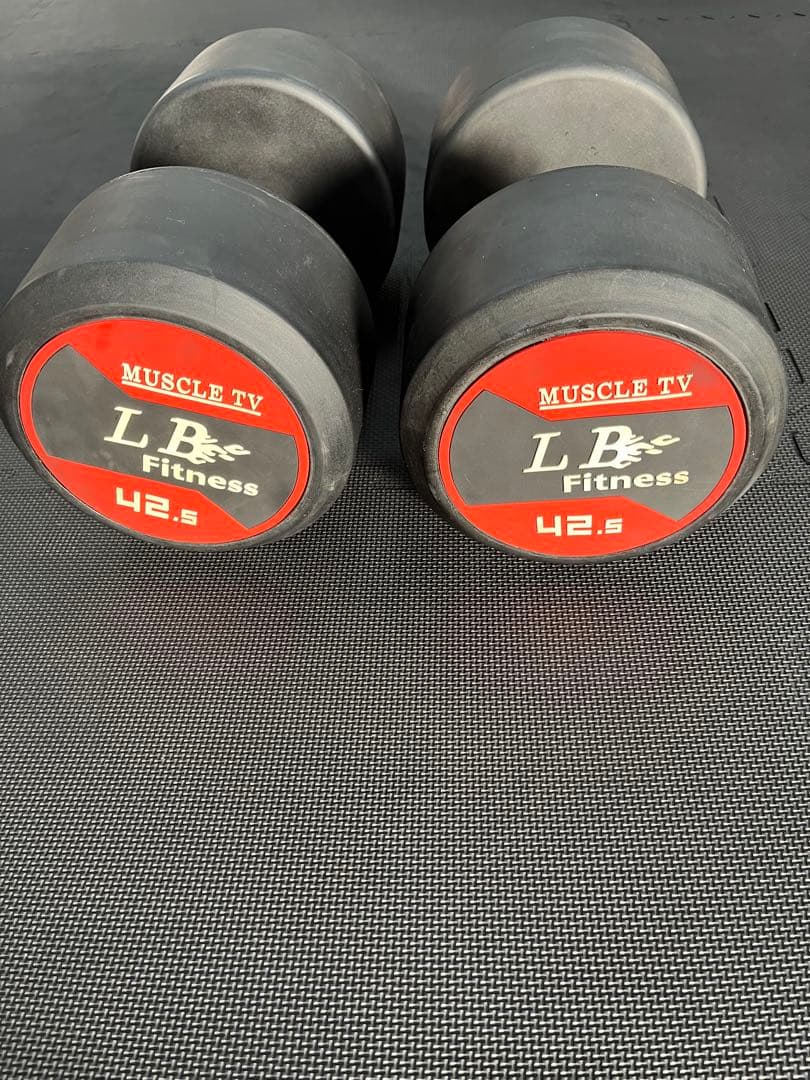 ラバーダンベル42.5kg×2個SET引き取り限定