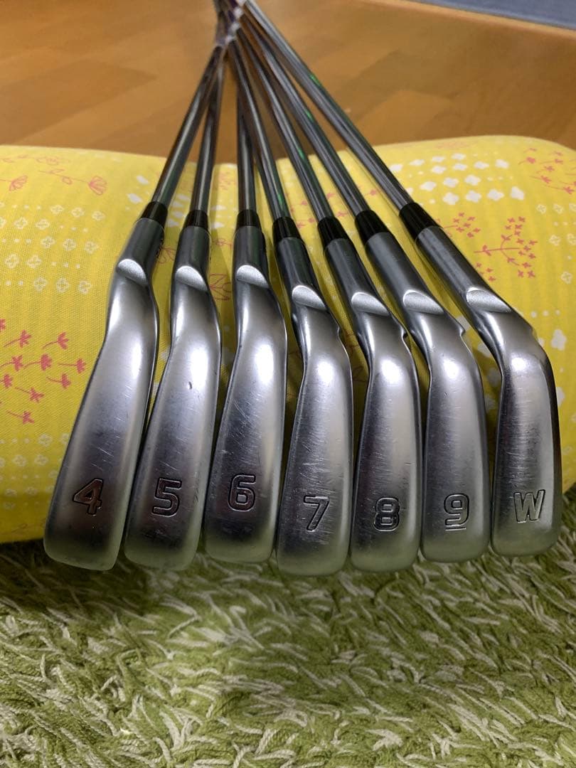希少プロジェクトX 5.0 PING ピン i210 アイアン 7本4-w(P)