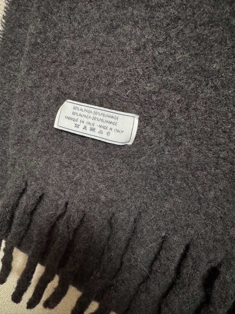 Ami paris アミパリス マフラー グレー