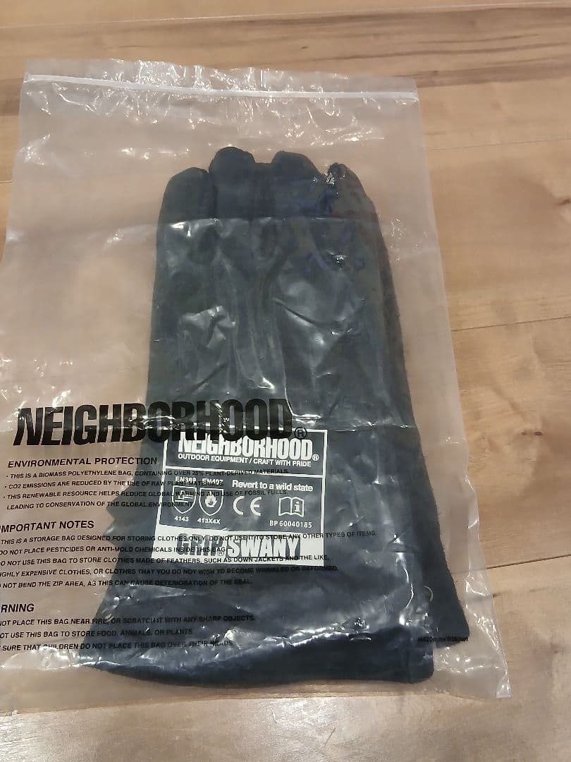 NEIGHBORHOOD GRIP SWANY ブラックグローブ