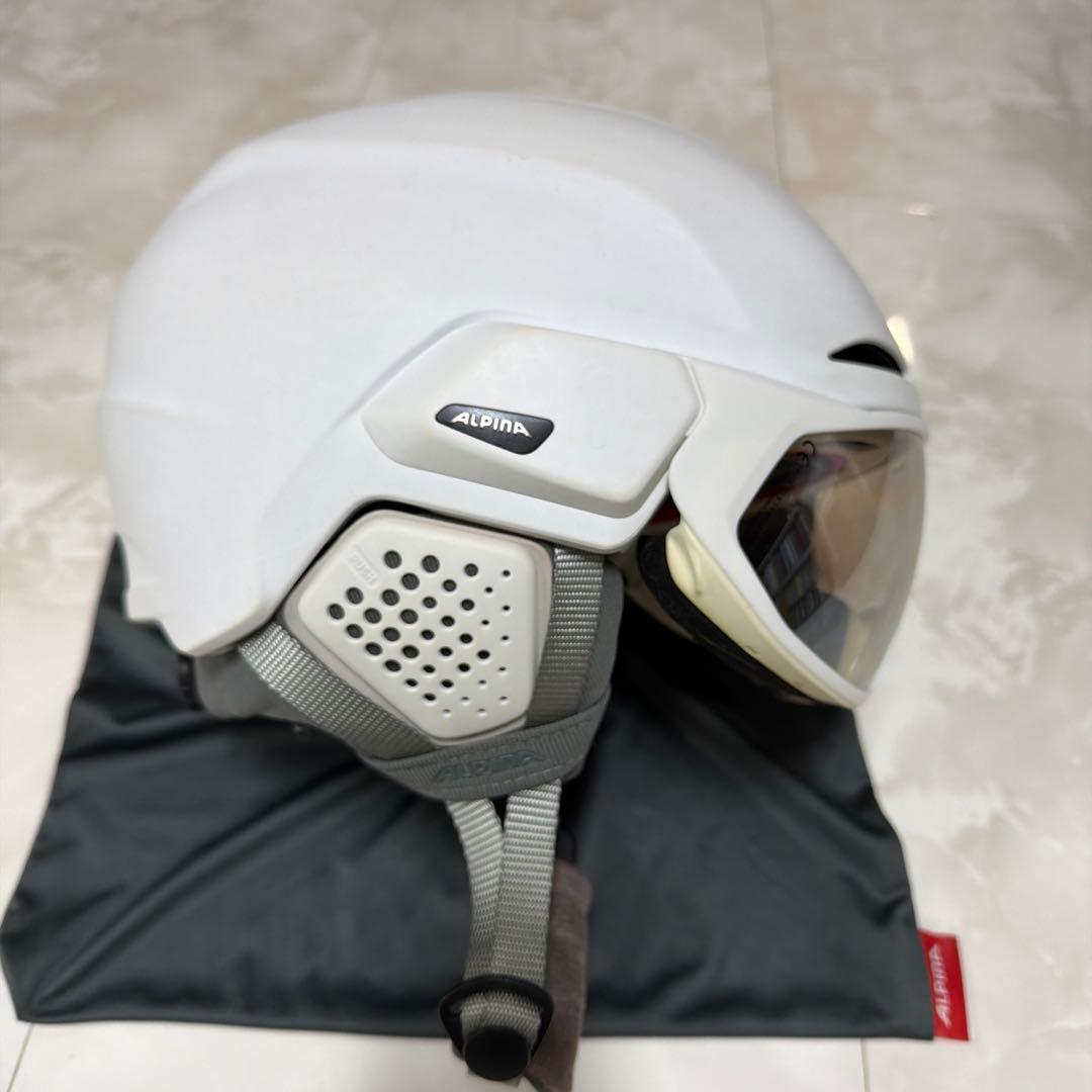 ALPINA アルピナ　スキースノーボード　バイザー　ヘルメット ALTO V