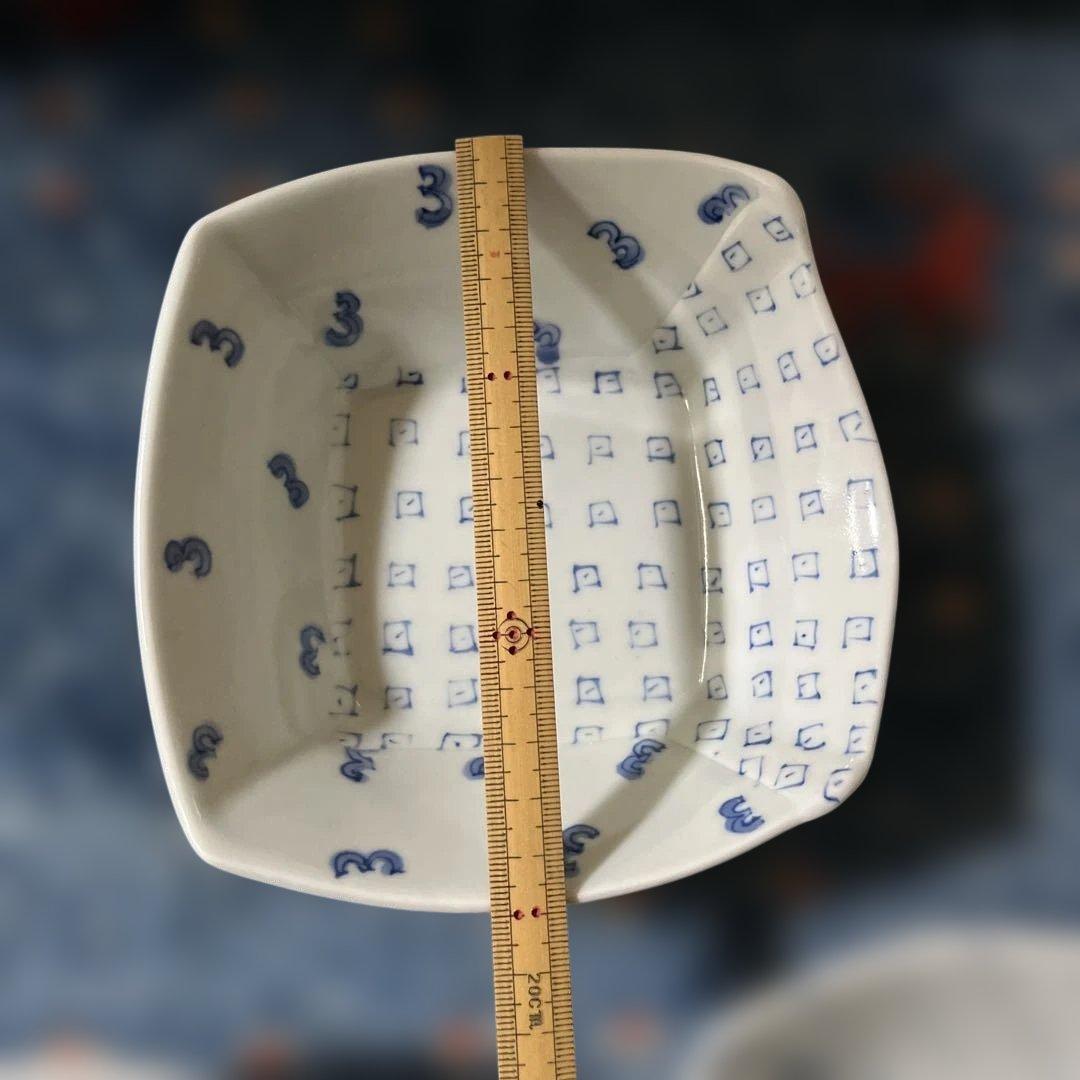 砥部焼スギウラ工房（四角形の鉢）3個セット