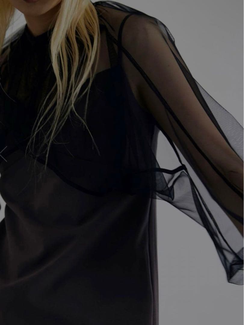 【AMERI】MANY WAY AIRY VEIL DRESS