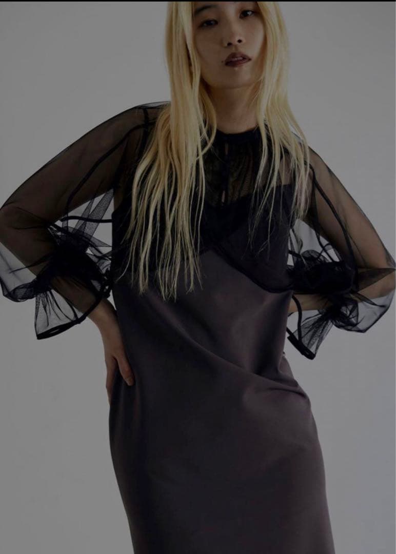 【AMERI】MANY WAY AIRY VEIL DRESS