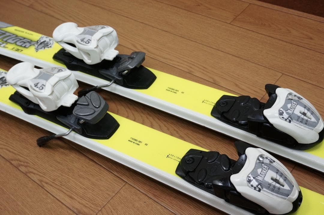 メンテ済 130cm 靴23cm VOLKL スキーセット