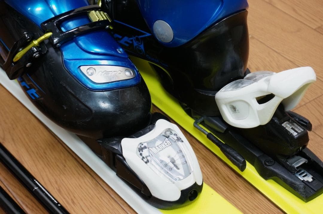 メンテ済 130cm 靴23cm VOLKL スキーセット