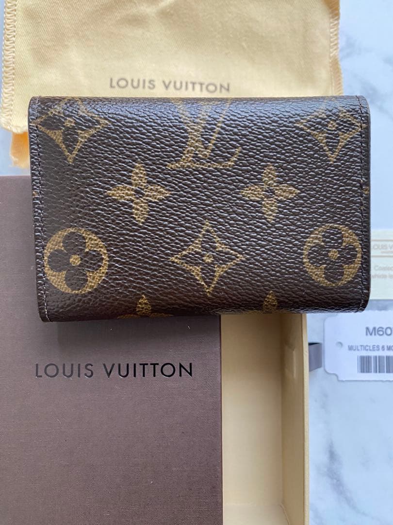 X*Z様 ルイヴィトン　キーケース　キーケース ミュルティクレ 6 イエロー