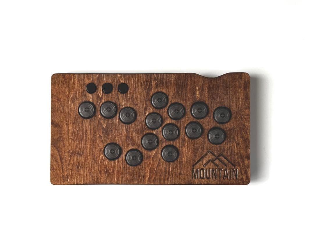 「MOUNTAIN」木製薄型レバーレスコントローラー