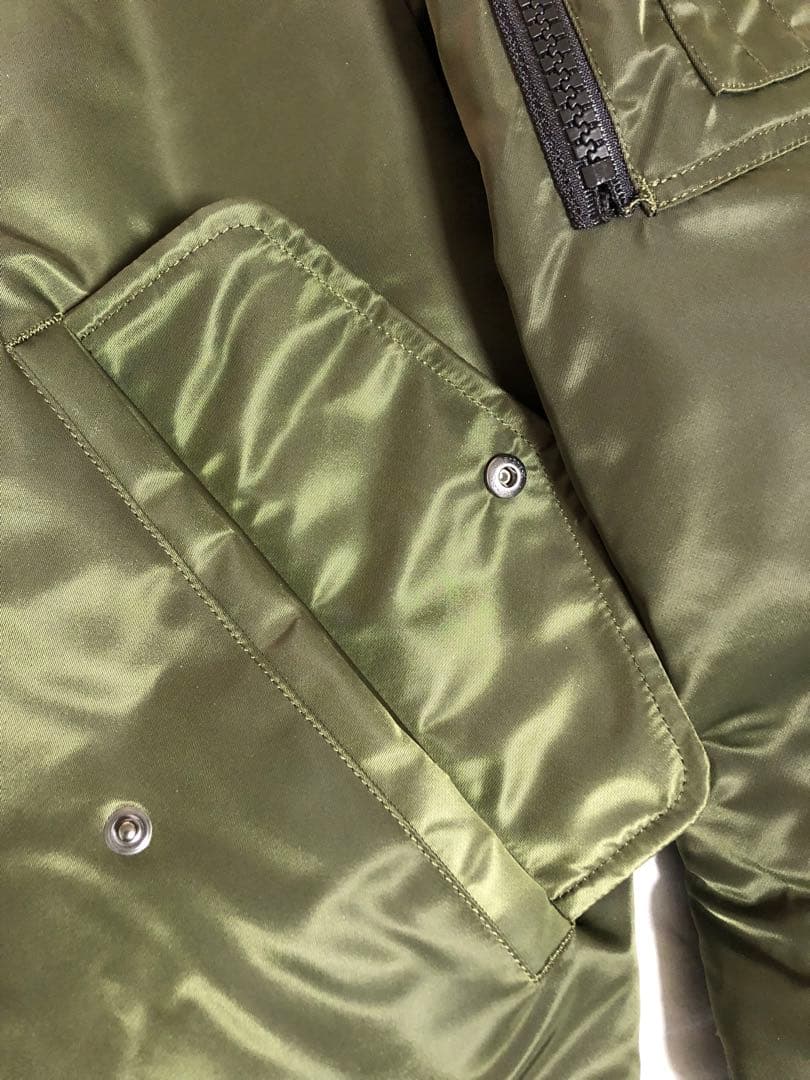 UNIQLO +J ダウンオーバーサイズリブブルゾン L ダウン90% カーキ