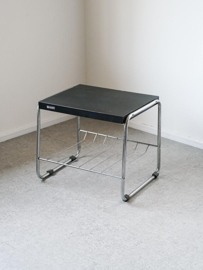 70-80's SHARP vintage アイアンフレーム サイドテーブル