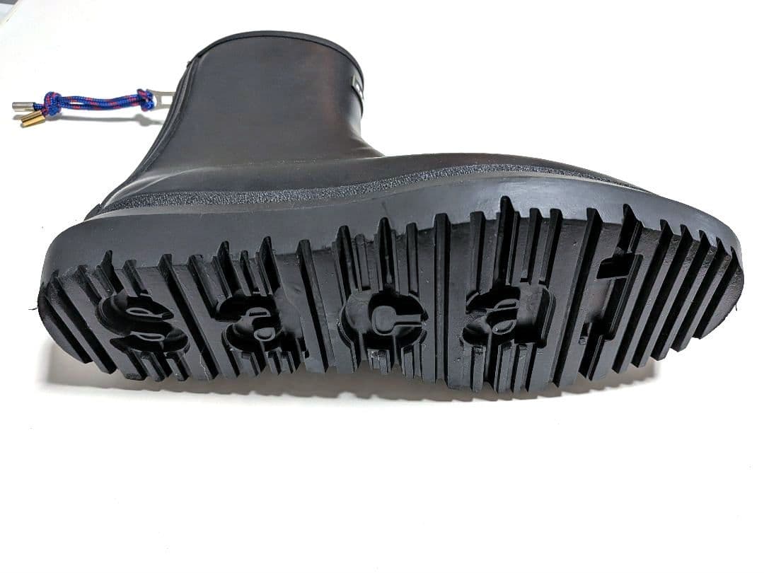 25AW Sacai Rubber Boots レインブーツ XLブラック