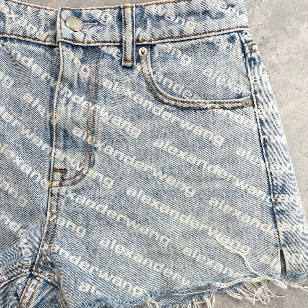 【美品】Alexander Wang Bite デニムショートパンツ 25