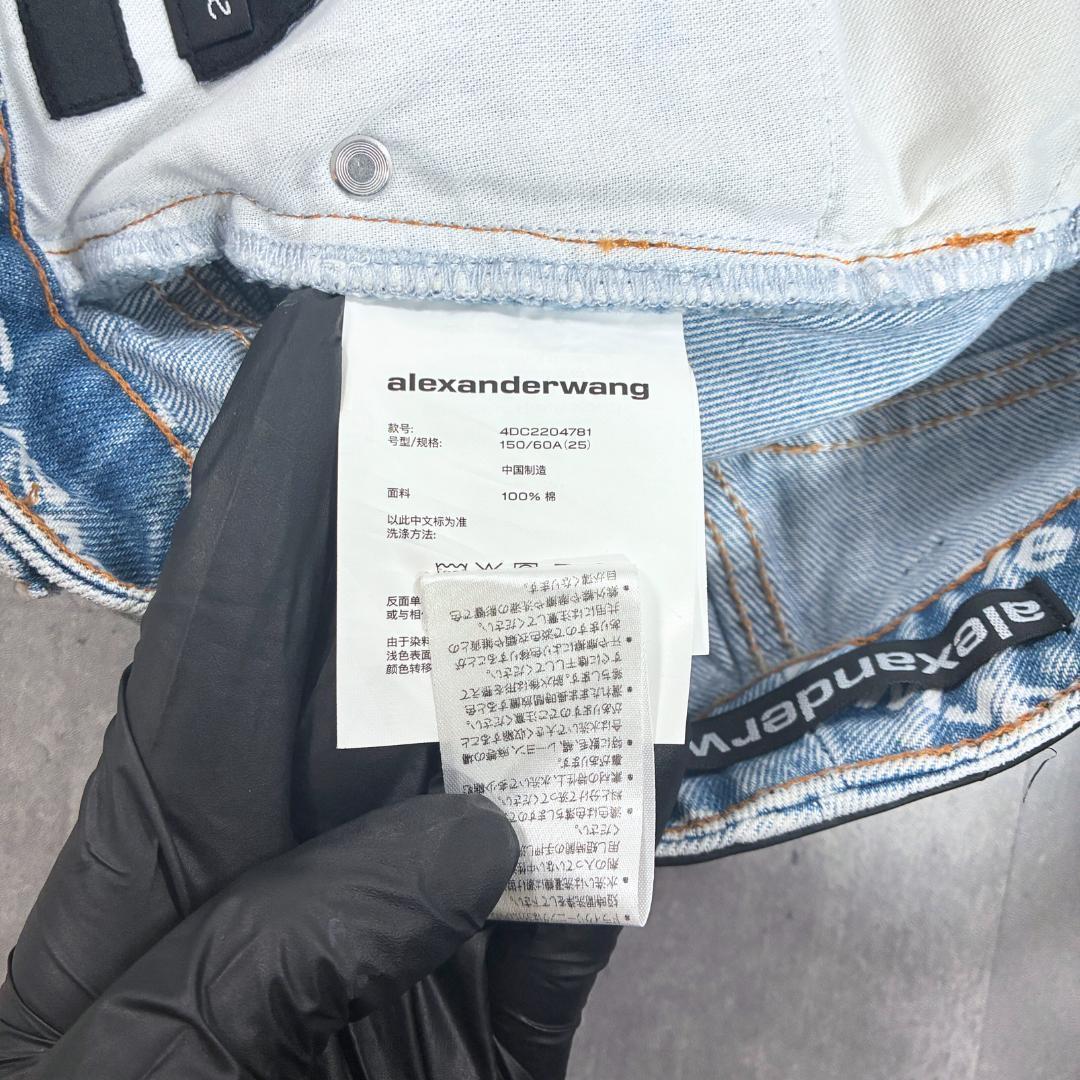 【美品】Alexander Wang Bite デニムショートパンツ 25