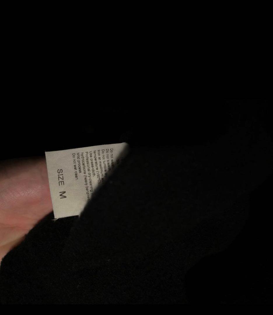 ADAM ET ROPEメリノウール セミダブルコート / マフラー付き