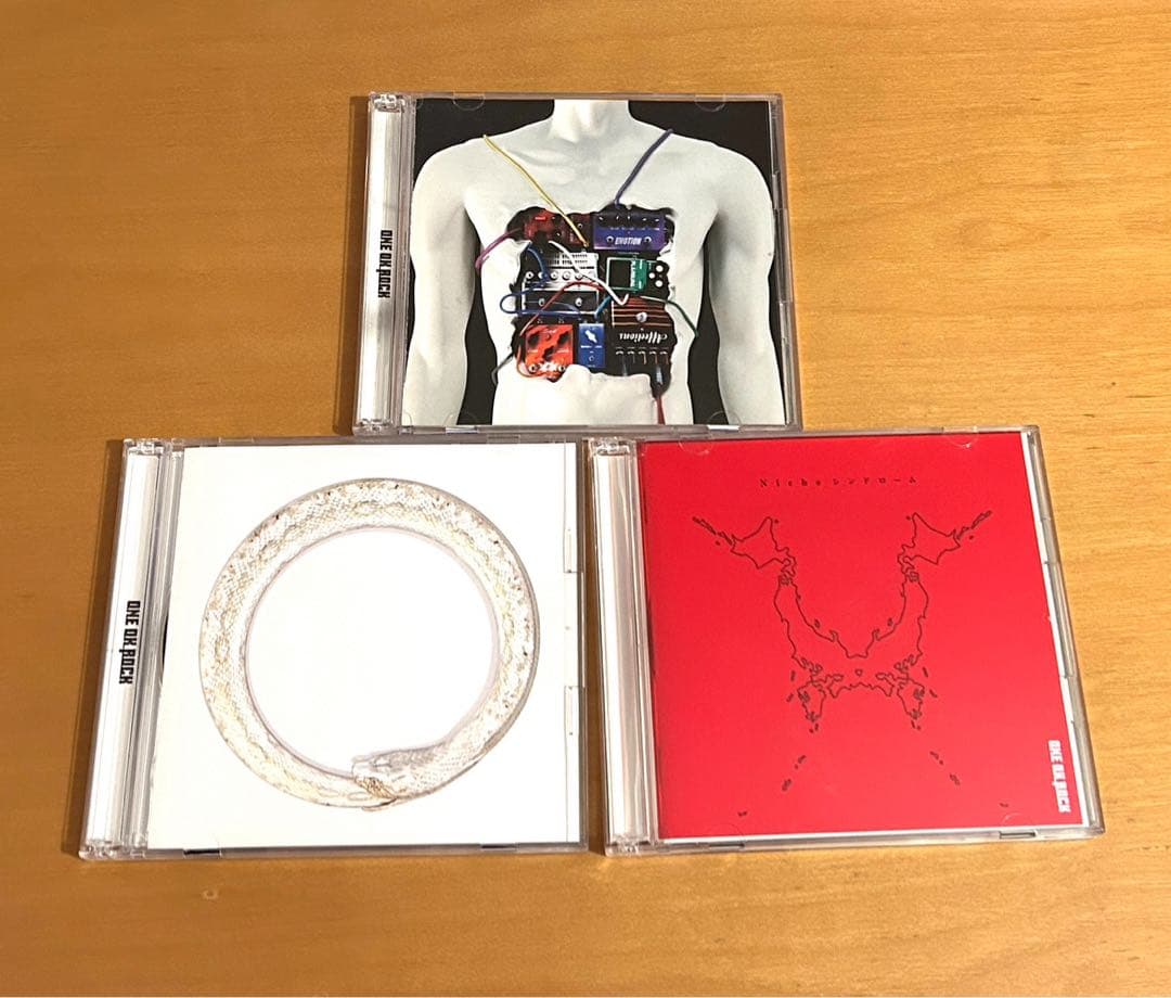 ONE OK ROCK初回限定盤CD3枚完全感覚Dreamer感情エフェクト他