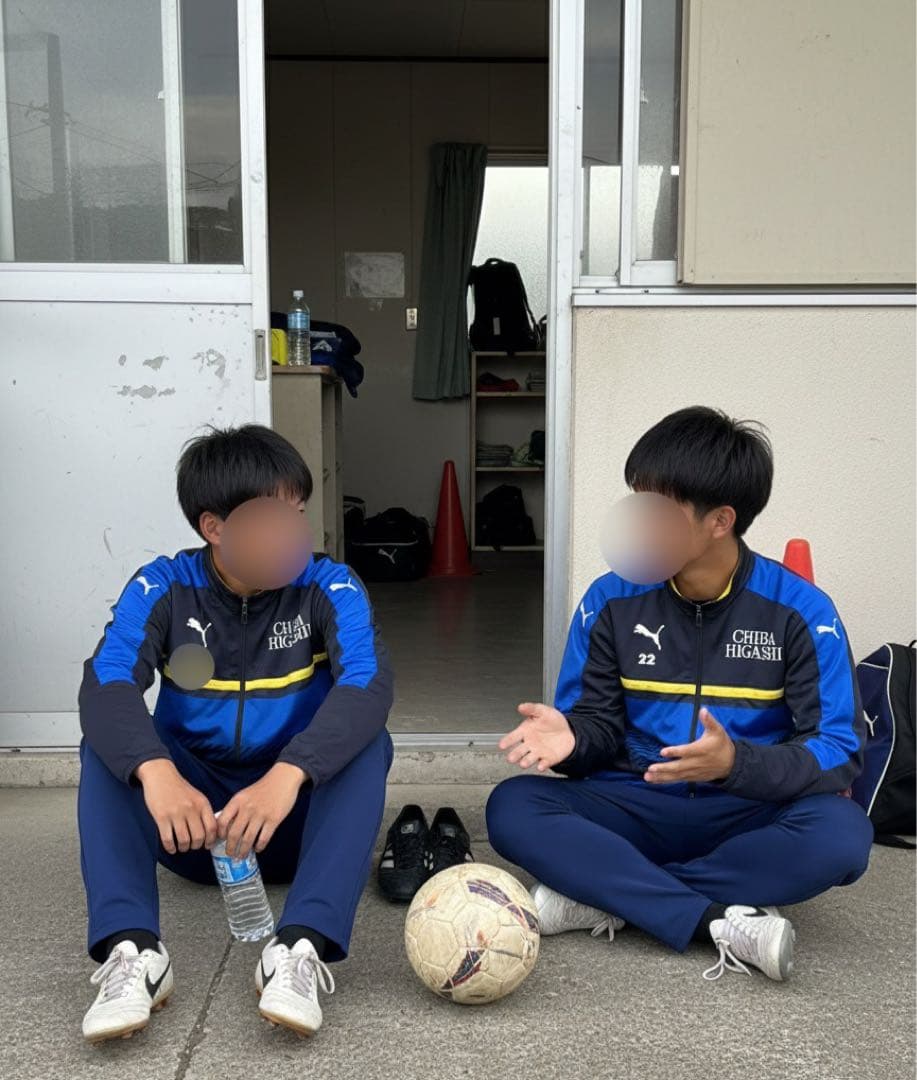 千葉東高校サッカー部ユニフォーム　L ジャージ　スパッツ　インナー付属　プーマ