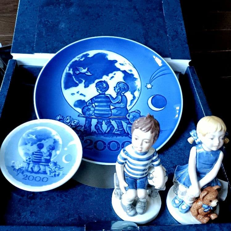   2000年記念プレートセット