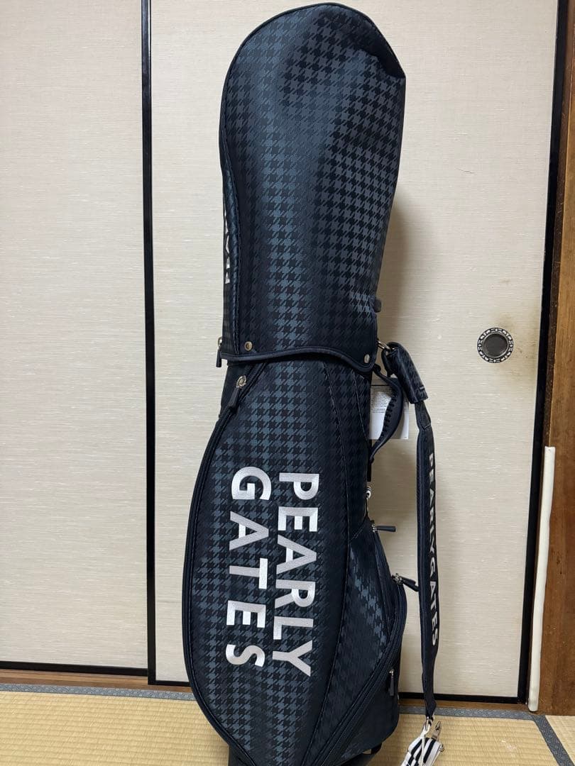 PEARLY GATES ゴルフバッグ・キャディバッグ ブラック