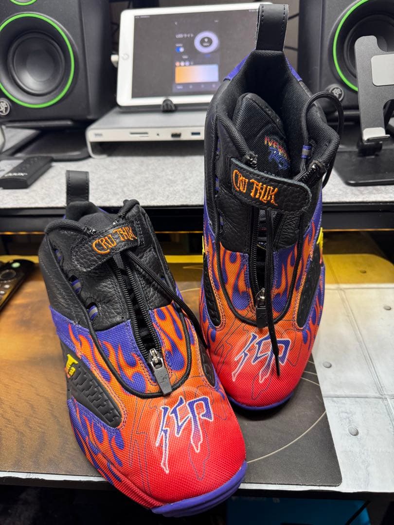 Reebok ANSWER IV CRU THIK 状態良好 27.5cm