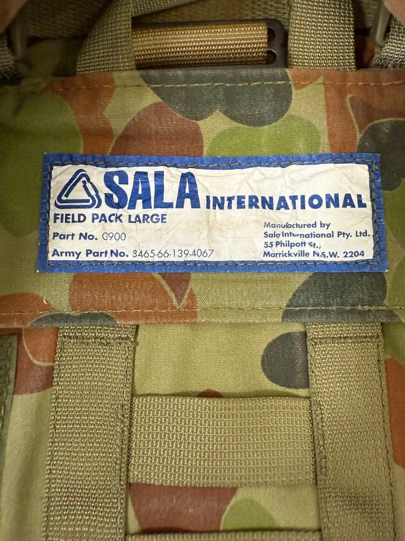 フィールドパック ラージ　ミリタリー　オーストラリア軍
