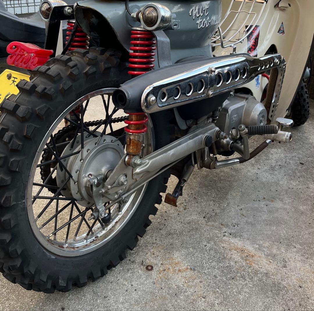 程度上　ホンダ　リトルカブ用　ホイール&タイヤセット