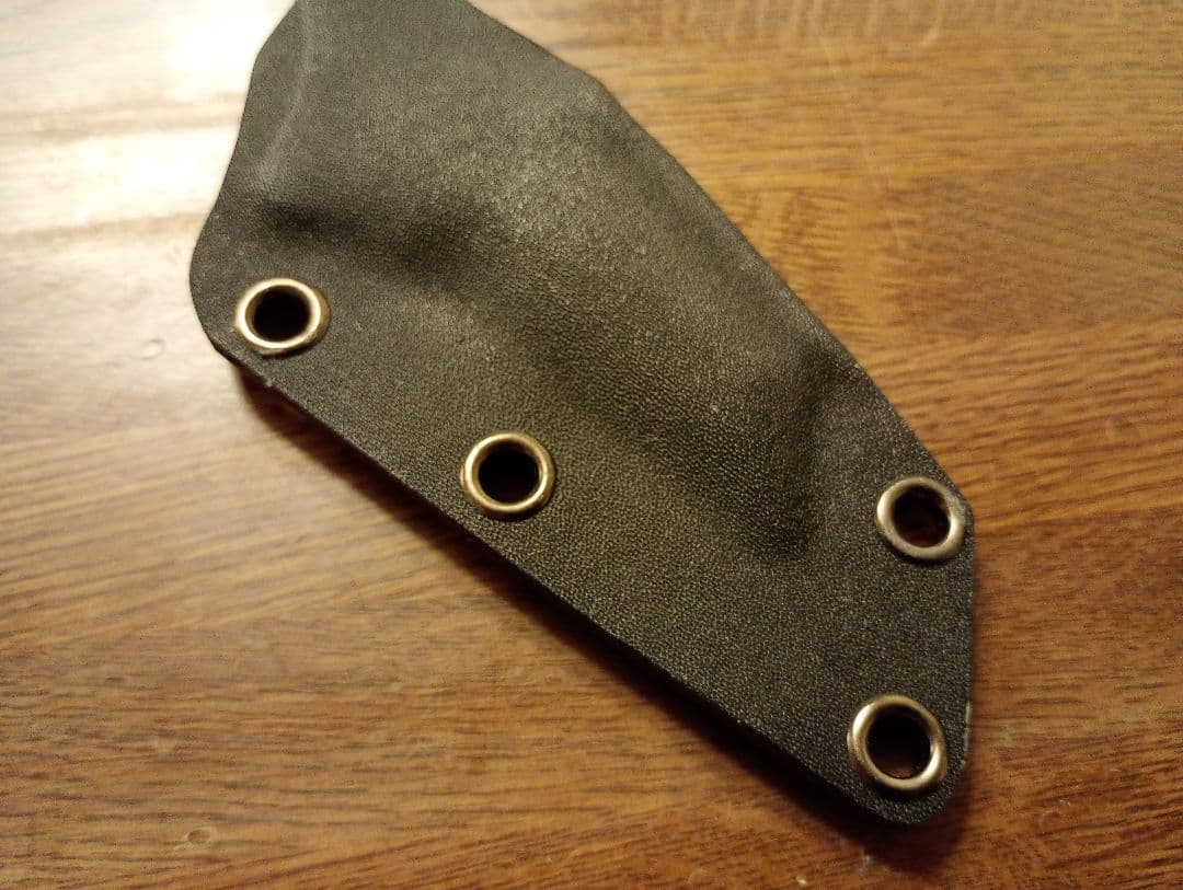 ダミーナイフ　タントーカランビット　両刃風装飾ベベル