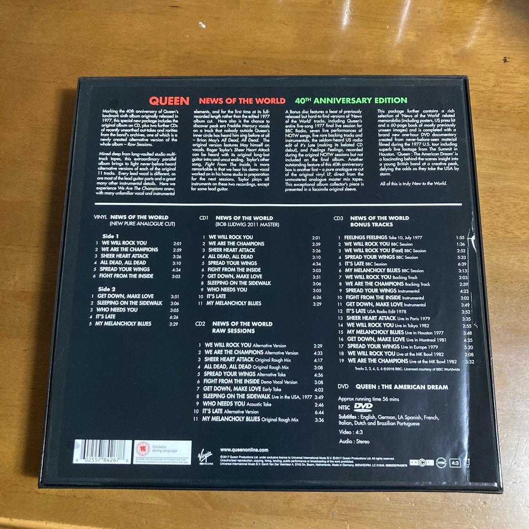 QUEEN NEWS OF THE WORLD 40TH限定国内盤