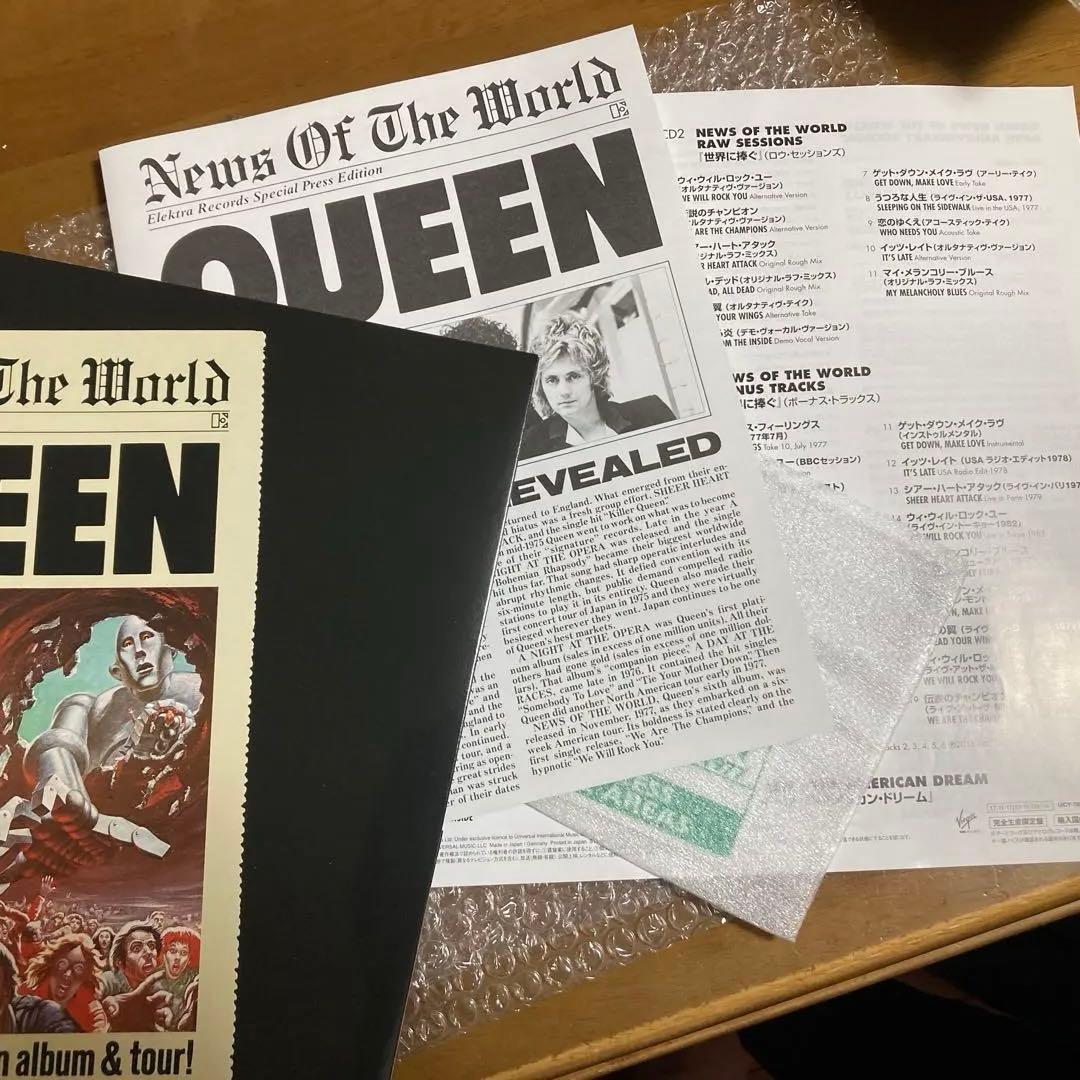 QUEEN NEWS OF THE WORLD 40TH限定国内盤
