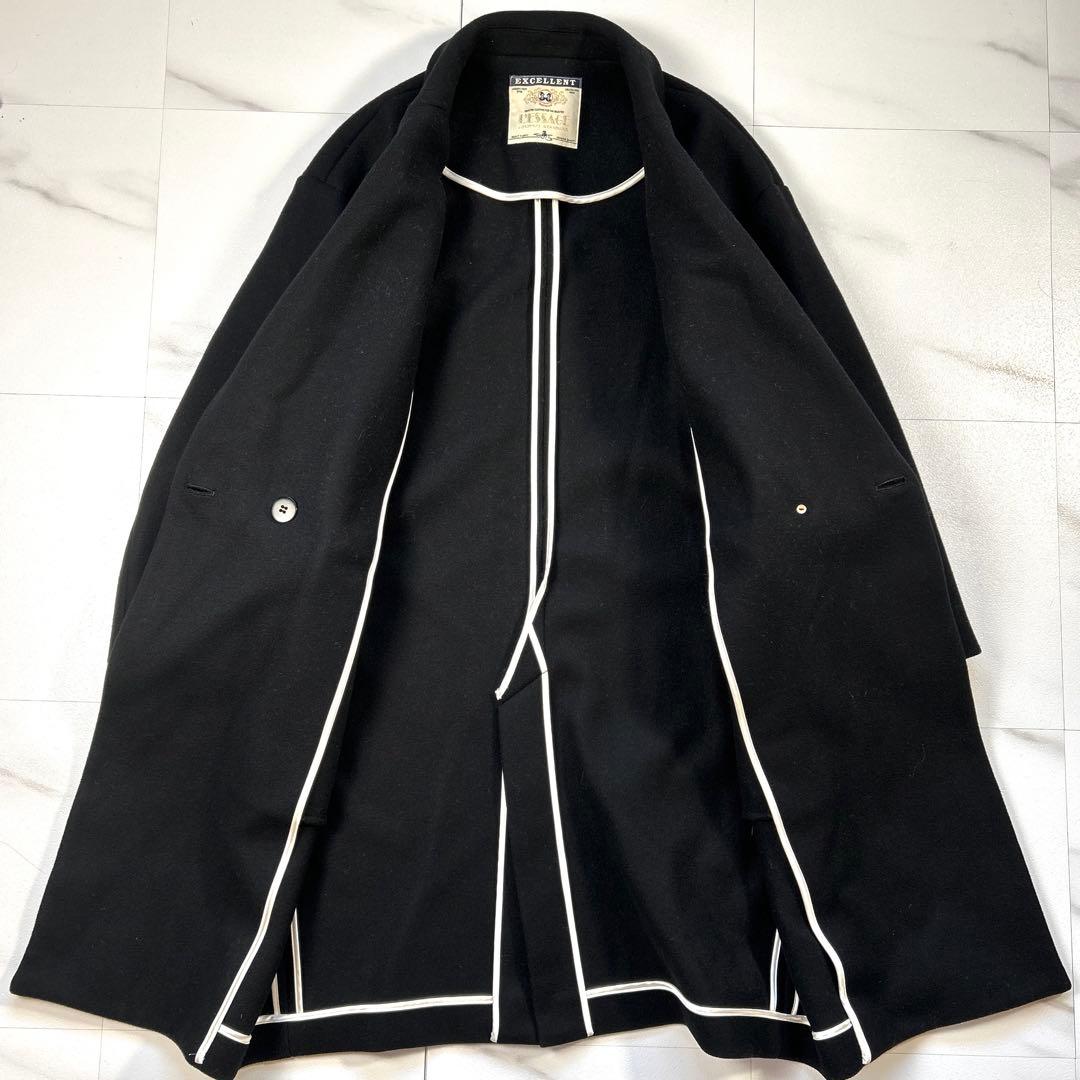 上質 定価4.4万 メルトン コクーン チェスターコートジャーナルスタンダード