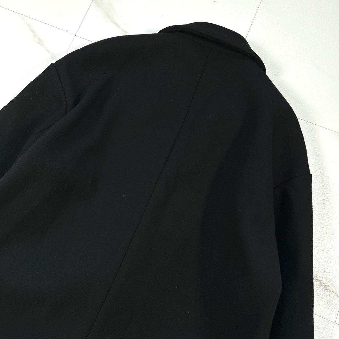 上質 定価4.4万 メルトン コクーン チェスターコートジャーナルスタンダード