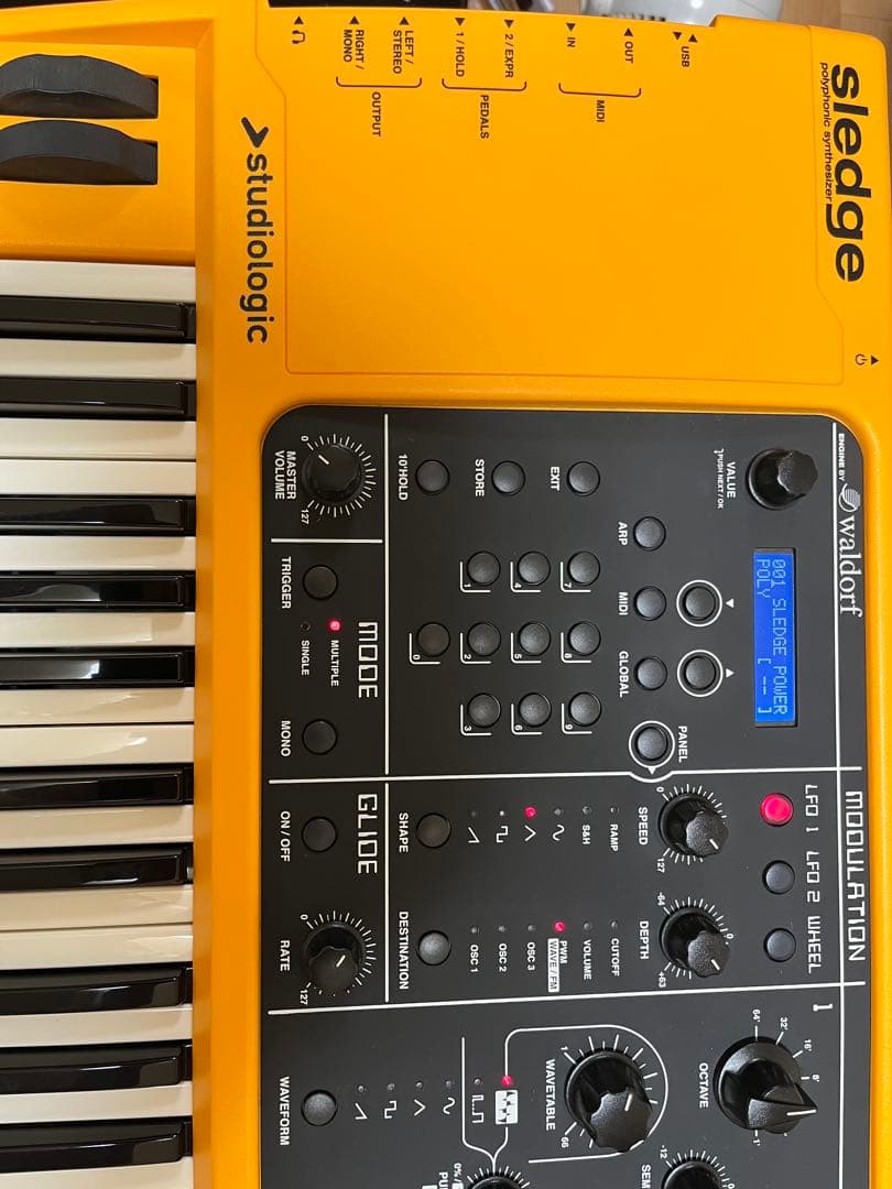 Studiologic Sledge 61鍵 アナログシンセサイザー