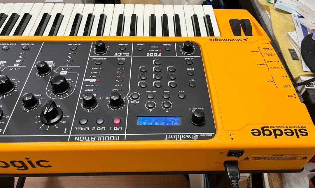 Studiologic Sledge 61鍵 アナログシンセサイザー