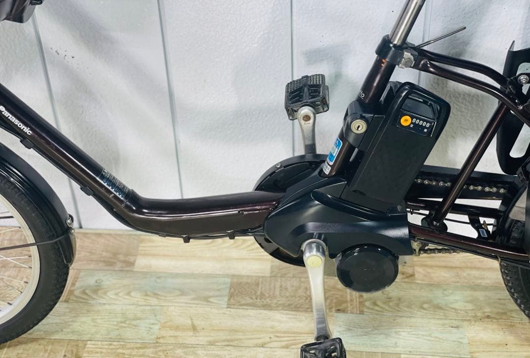 2958パナソニック12アンペア 20インチ子供乗せ電動アシスト自転車