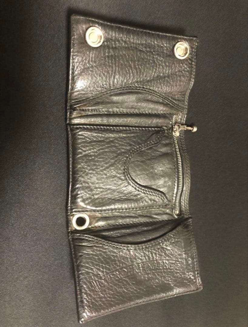 M*.様 Chrome Hearts クロスパッチ3フォールドウォレット