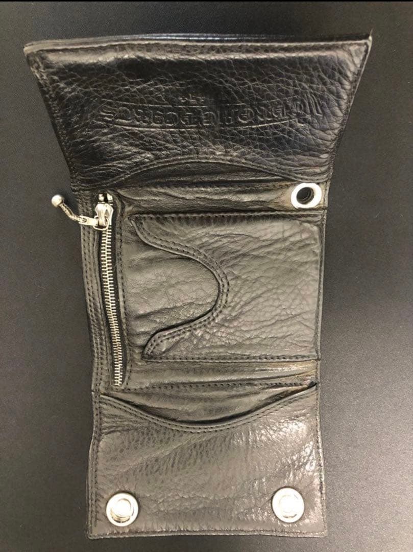 M*.様 Chrome Hearts クロスパッチ3フォールドウォレット