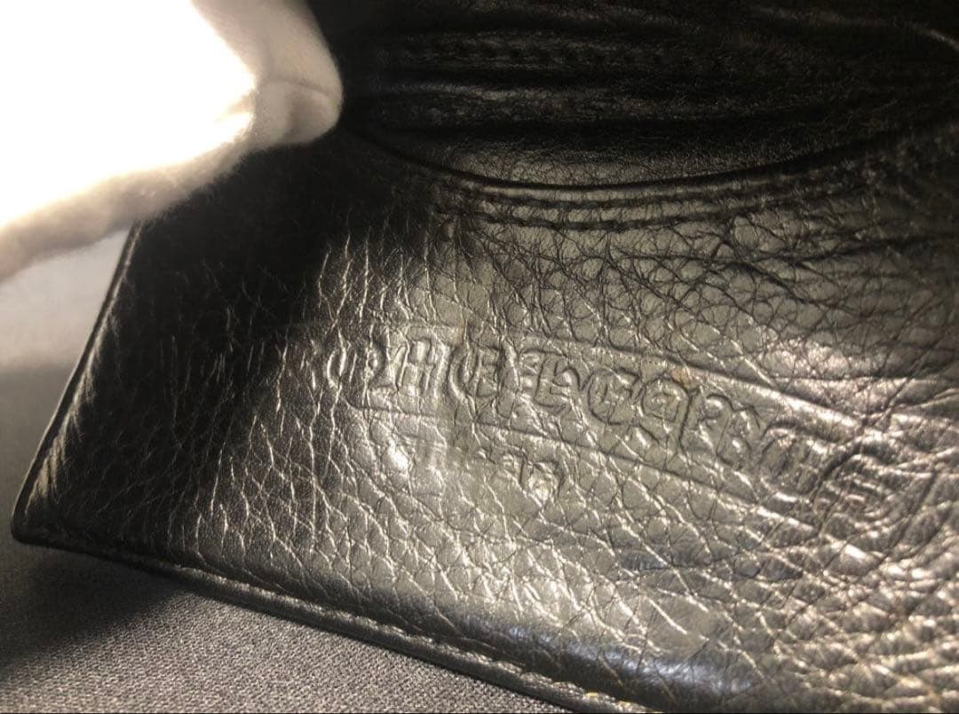 M*.様 Chrome Hearts クロスパッチ3フォールドウォレット