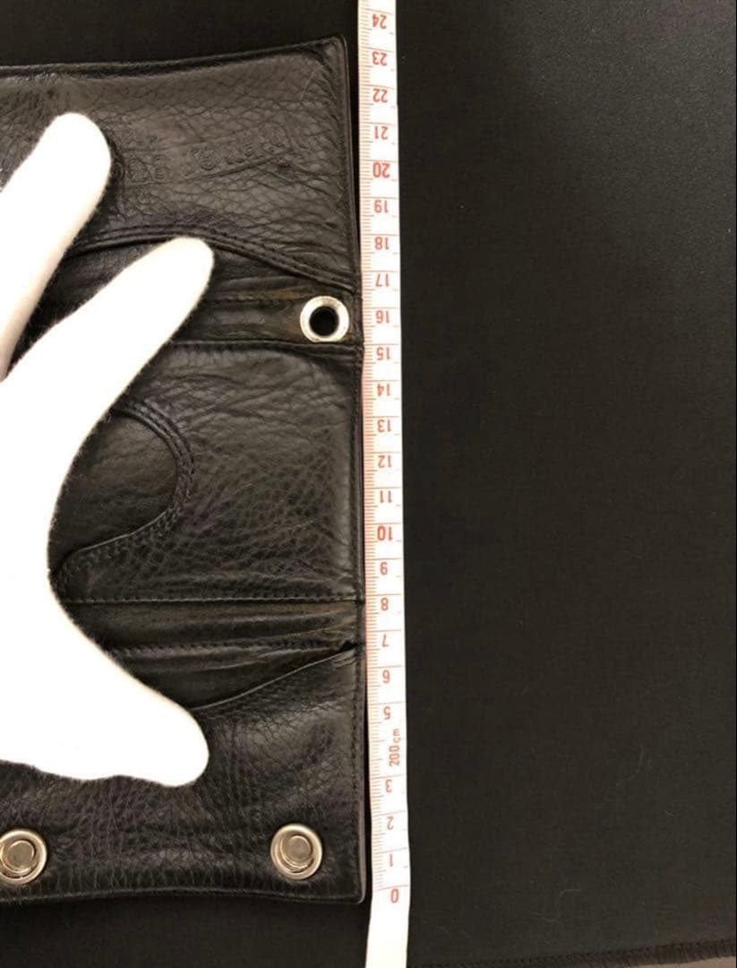 M*.様 Chrome Hearts クロスパッチ3フォールドウォレット