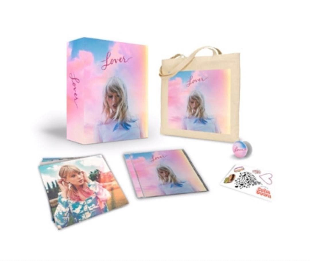 洋楽 Taylor Swift Lover (Deluxe CD Boxset)