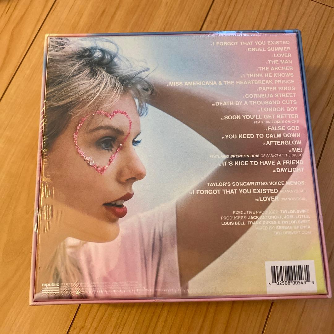 洋楽 Taylor Swift Lover (Deluxe CD Boxset)
