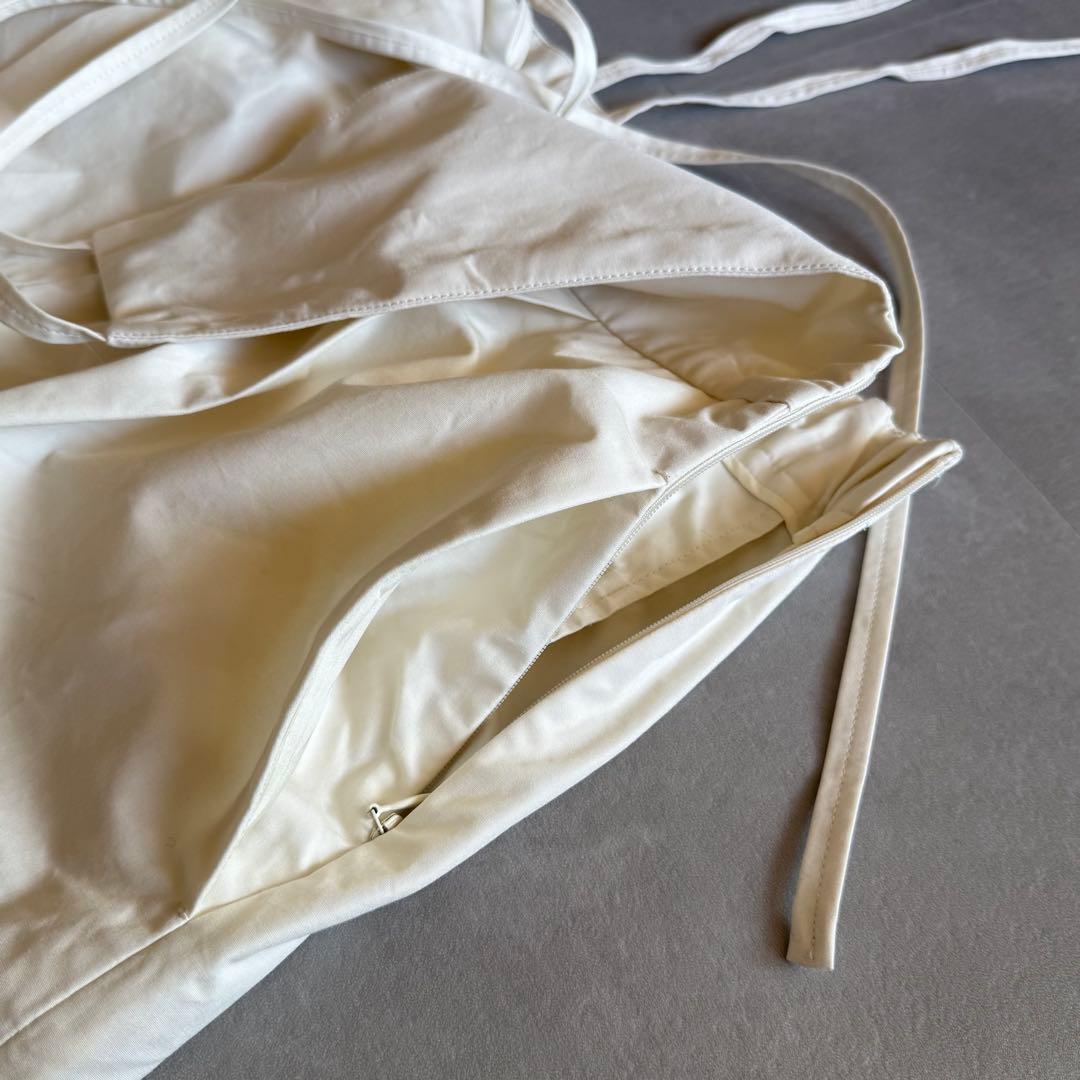 【美品✨】Drawer ワイドボトムサロペット オールインワン 白