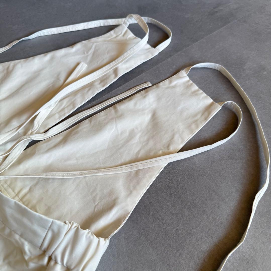 【美品✨】Drawer ワイドボトムサロペット オールインワン 白