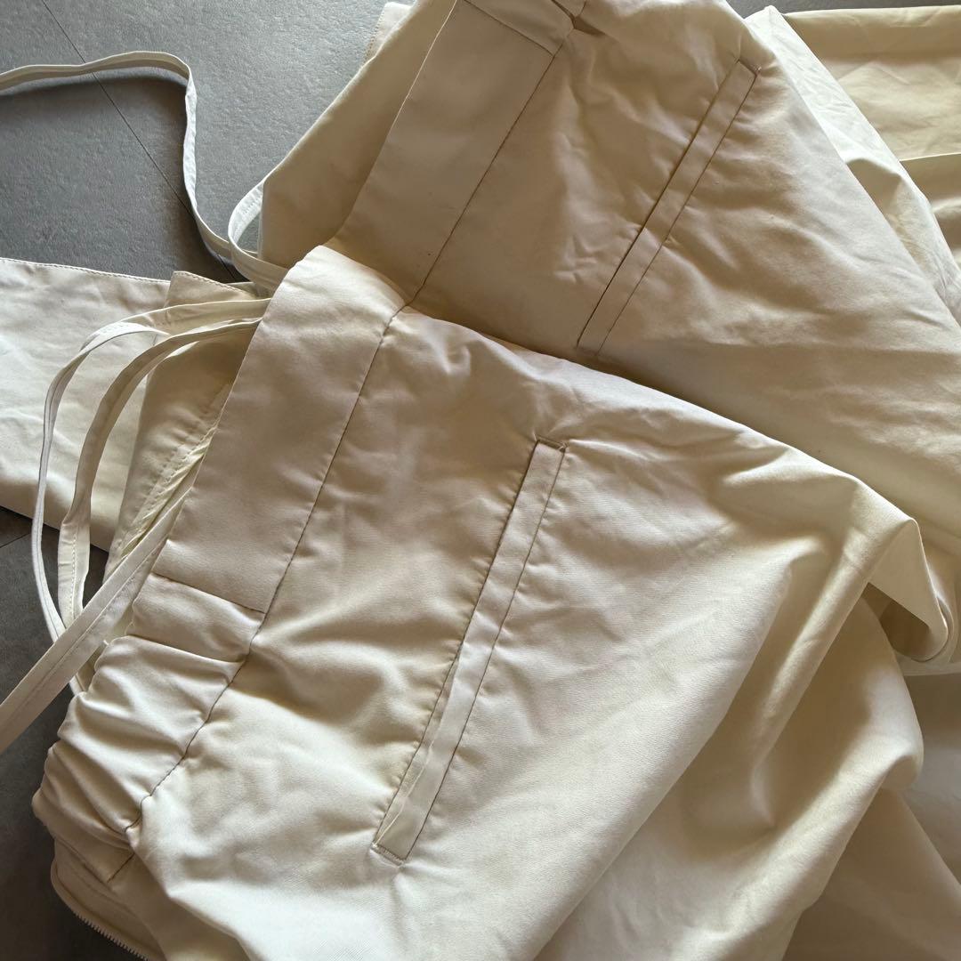 【美品✨】Drawer ワイドボトムサロペット オールインワン 白