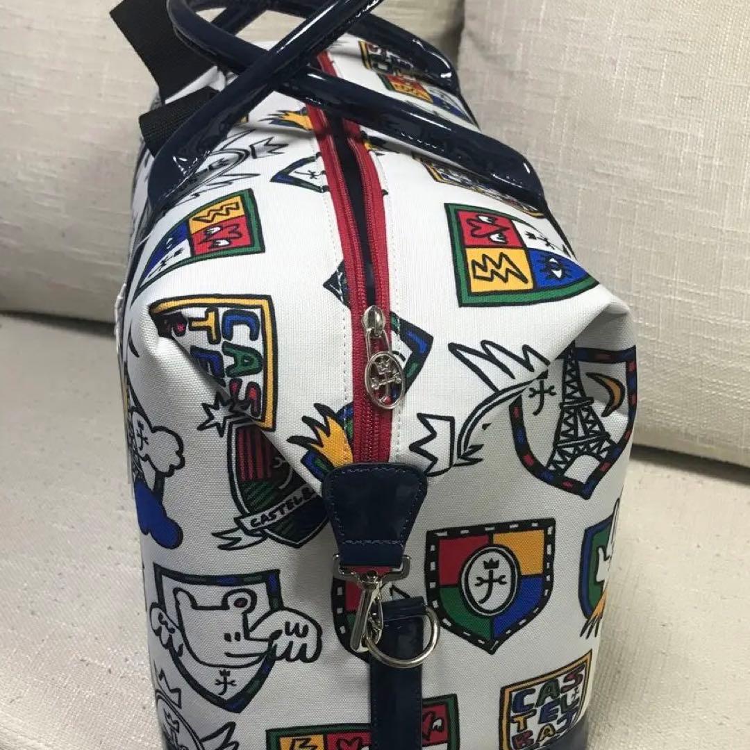 CASTELBAJAC CBB034 ボストンバッグ　ホワイト