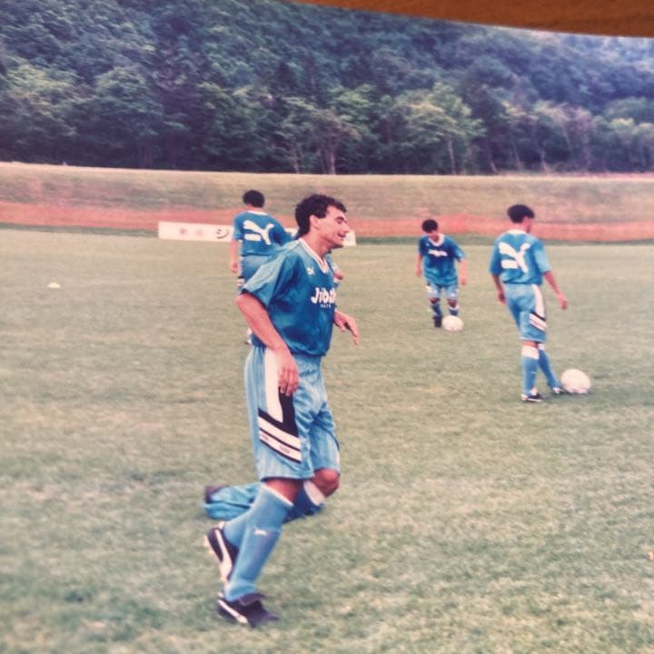 オフト監督 & ファネンブルグ選手10番 ジュビロ磐田 ウェア（直筆サイン入り）