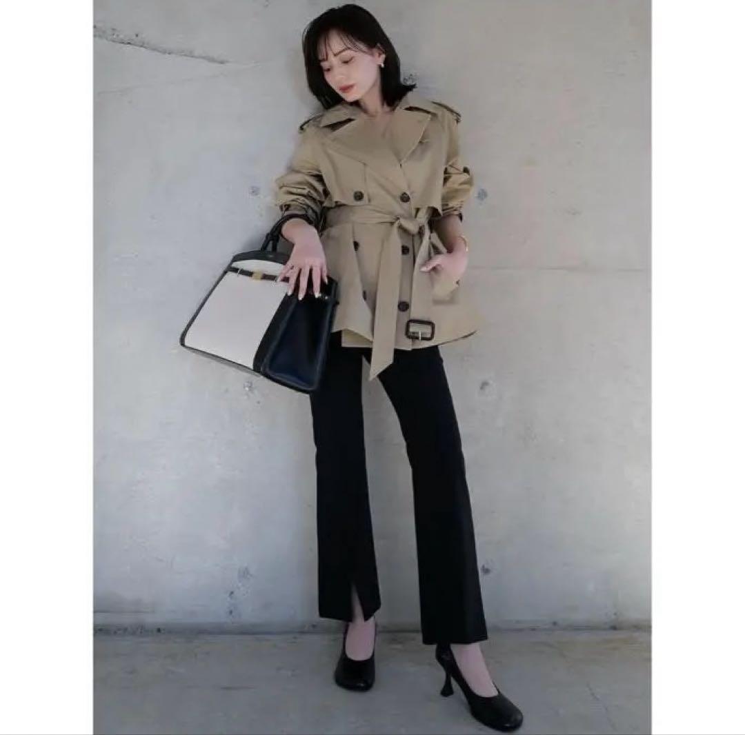 anuans ハーフオーバートレンチコート 限定品