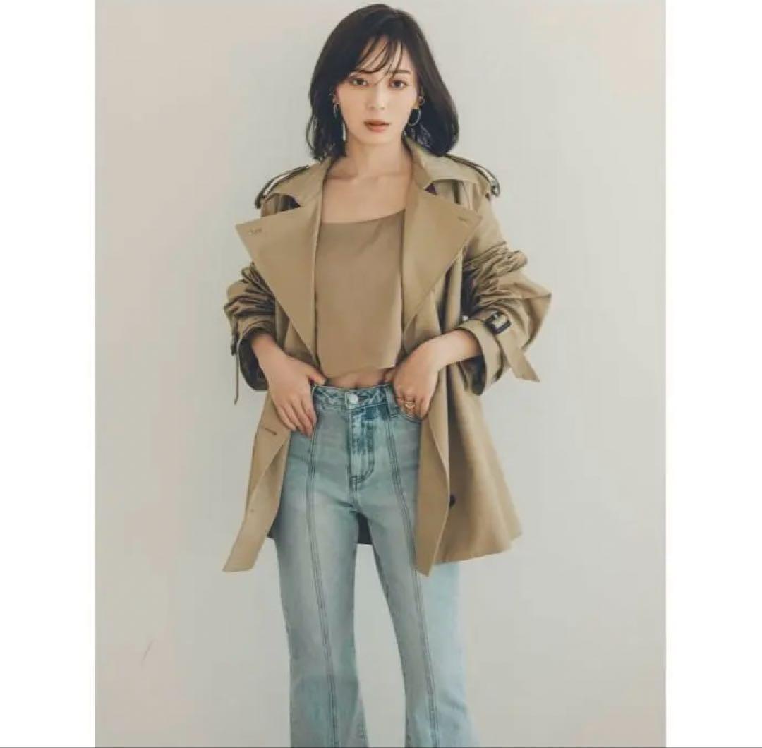 anuans ハーフオーバートレンチコート 限定品