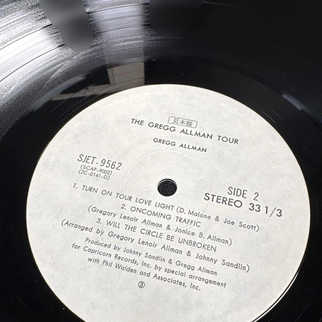 C061 THE GREGG ALLMAN TOUR レコード　SJET 956