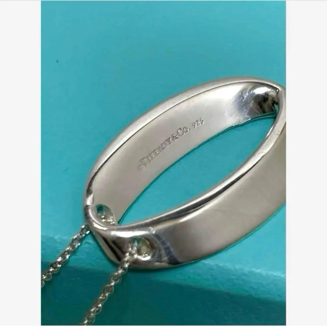 【極美品】ティファニー　オープンサークルネックレス　希少　925