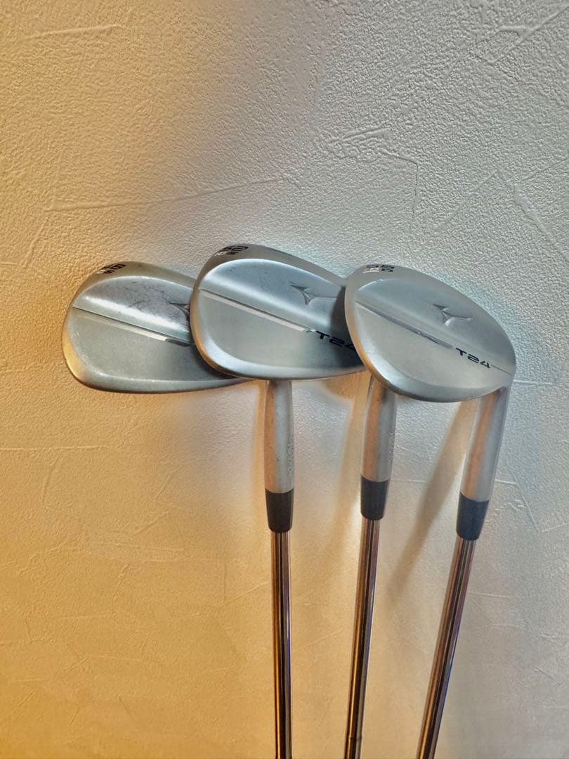 ミズノT24ウェッジ 3本セット 48/52/58 DG S200